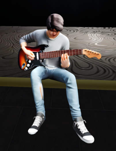 Guitar artist, music 006