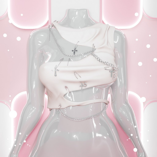 Second Life Marketplace - Palette - Kasey Top [Nude]