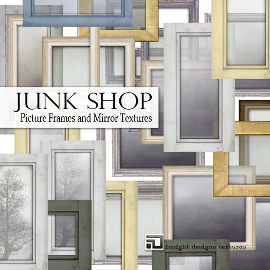 ID | Junk shop old Frames and mirror textures | insight designs