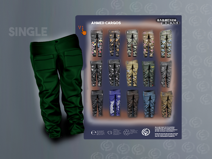 GARMARNI. Ahmed Cargos Green