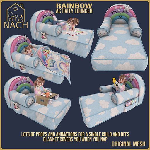 NACH Rainbow Activity Lounger