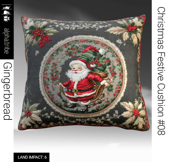 a.tribe::: [Gingerbread] Festive Cushion 08 LI 6