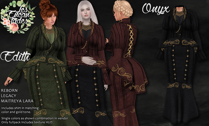*LE* Edith Onyx - Edwardian suit