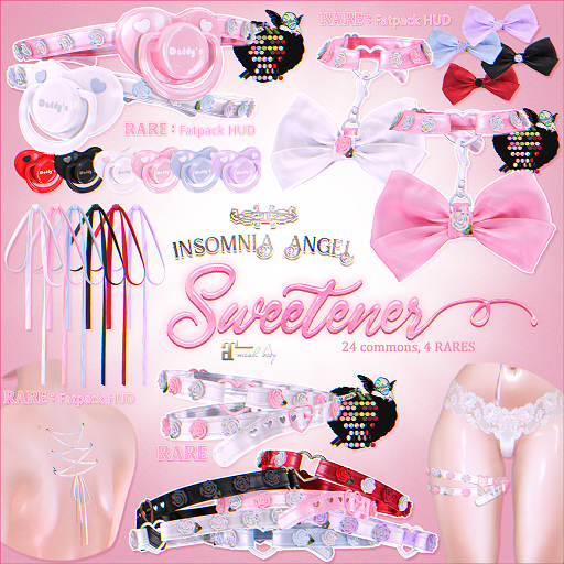 Insomnia Angel . Sweetener gacha - pacifier gag [blue]