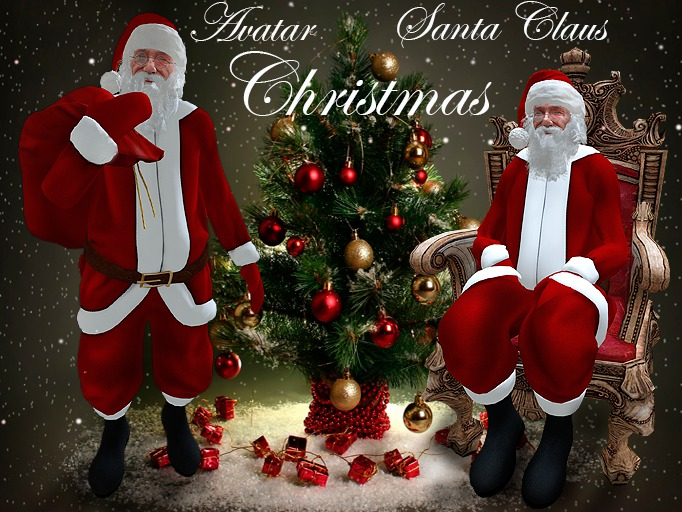 InStyle -Avatar Santa Claus +  Full Set -Christmas