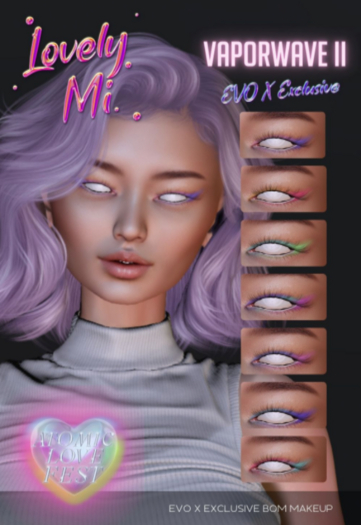Lovely Mi -Vaporwave Eyeshadow II
