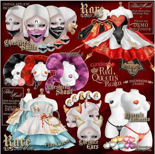 CURELESS [+] Red Queen's Realm / Cheshire's Shawl / PURPLE