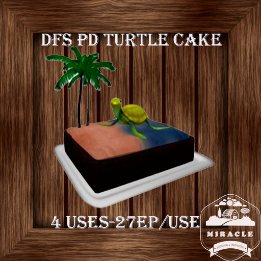 [17] DFS PD Turtle Cake (4 uses-27ep/use) total 108ep