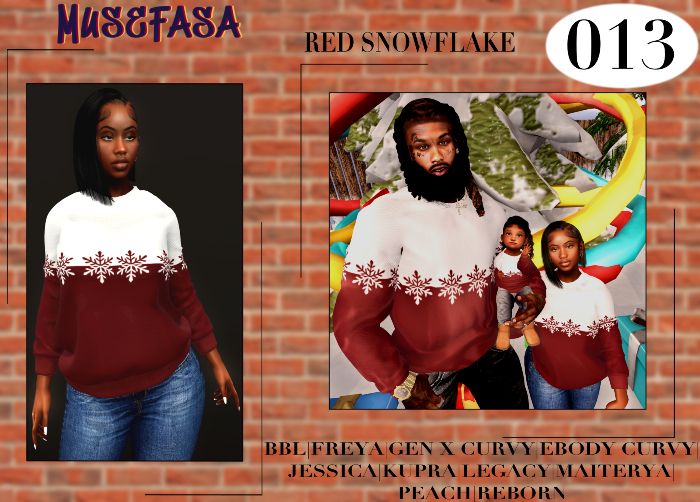 .[.Musefasa.]..:013:. RED SNOWFLAKE