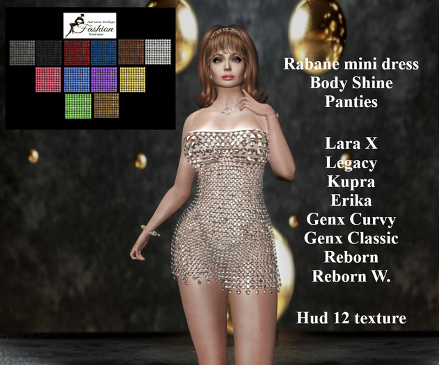 Adl Alta Moda Rabane mini dress DEMO