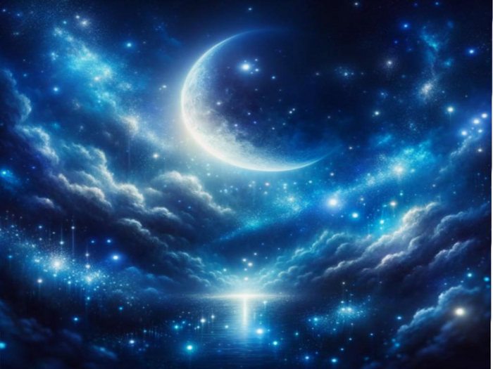 Moonlight Sky Texture