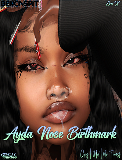 Ayda  Nose Birthmark - Evo X