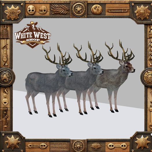~WW~ Static Deers with Sounds