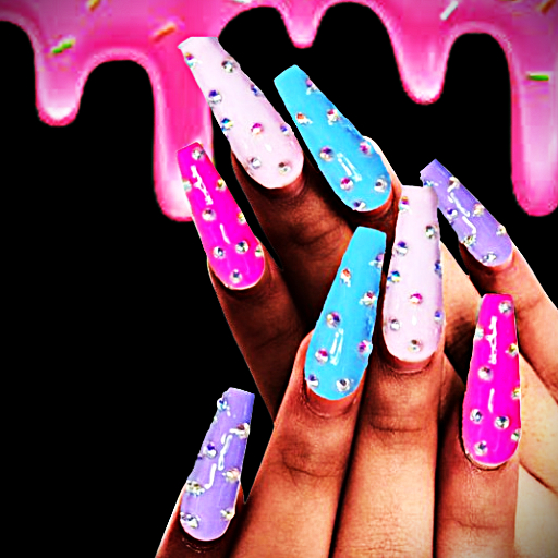 :: Rhinestone Nails ::