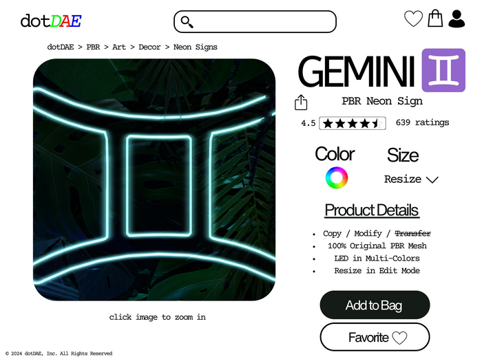 #dotDAE : Gemini