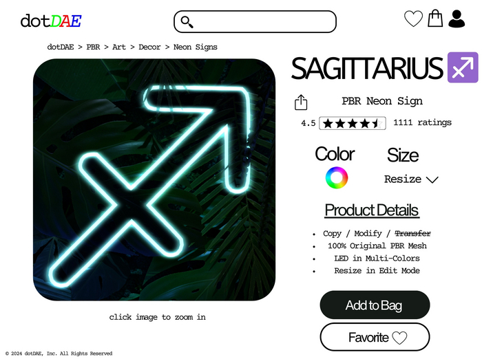 #dotDAE : Sagittarius