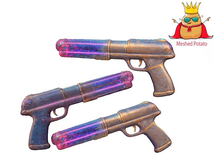 Meshed Potato - Celestial Gun Full Perm