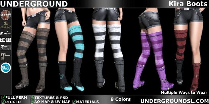 (UG FULL PERM) - Kira Boots