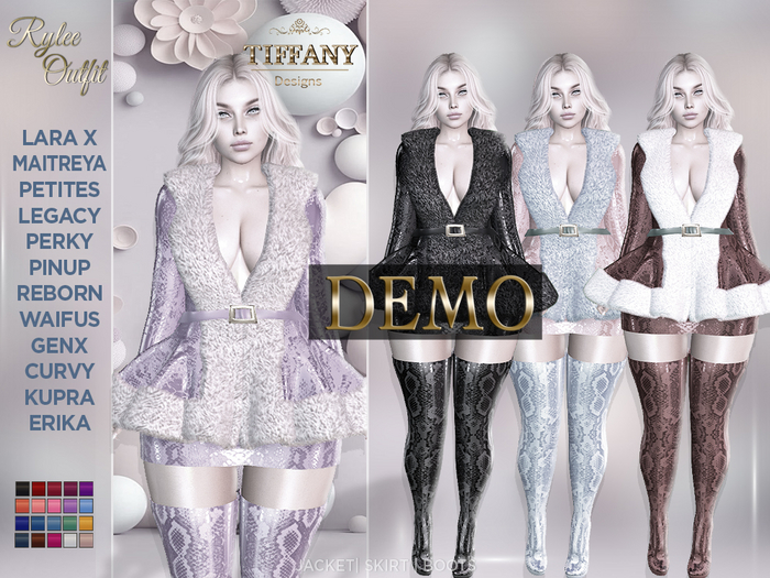 ::TD:: Rylee Outfit [Mesh] DEMO + Lara X