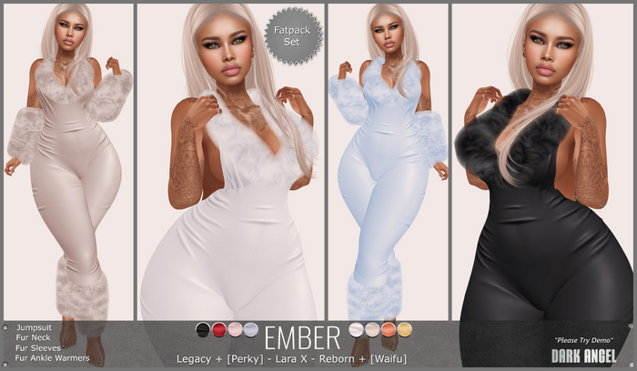 Dark Angel : Ember Set - Fatpack [Legacy|Pinup - Lara X - Reborn|Waifu]