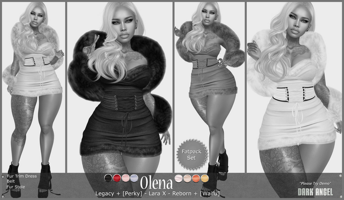 Dark Angel : Olena Set - Demo [Legacy|Pinup - Lara X - Reborn|Waifu]