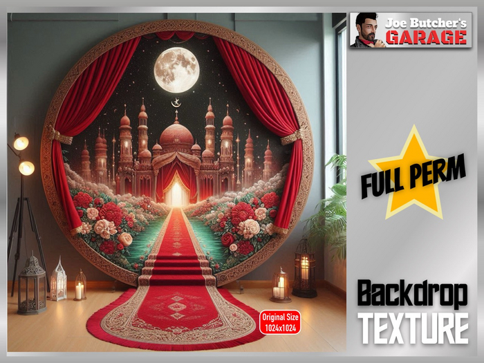 Full Perm Backdrop Texture #212