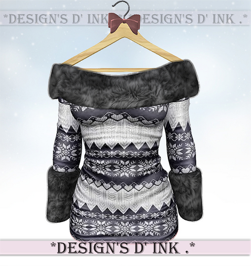 Haley Dress - Grey Knit