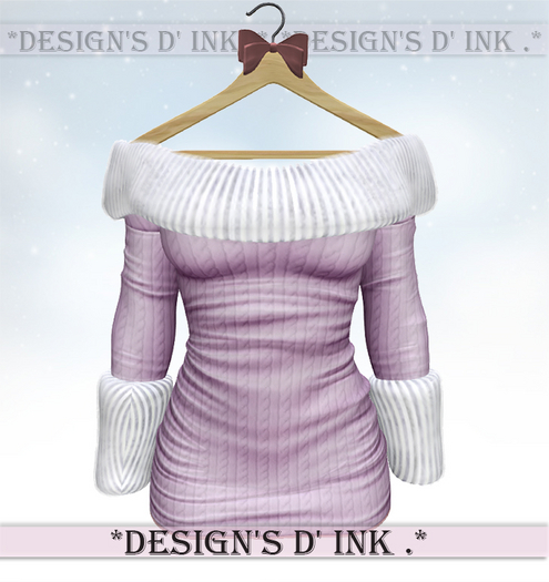Haley Dress - Winter Lavender