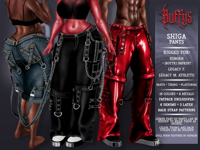 ! BUFFY'S ! - Shiga Pants Fatpack