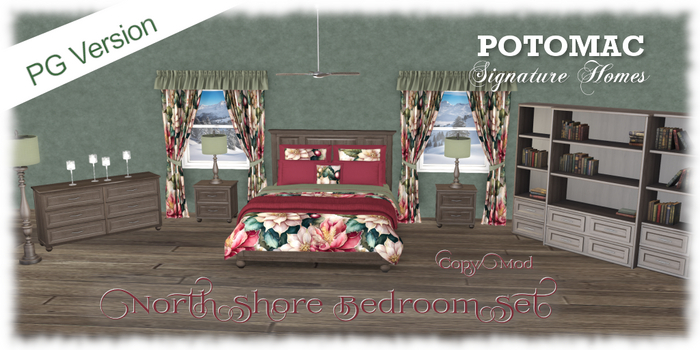 Potomac - North Shore Bedroom Set PG