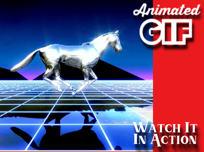 * ~~ GALLOPING (To freedom) Animated Gif *