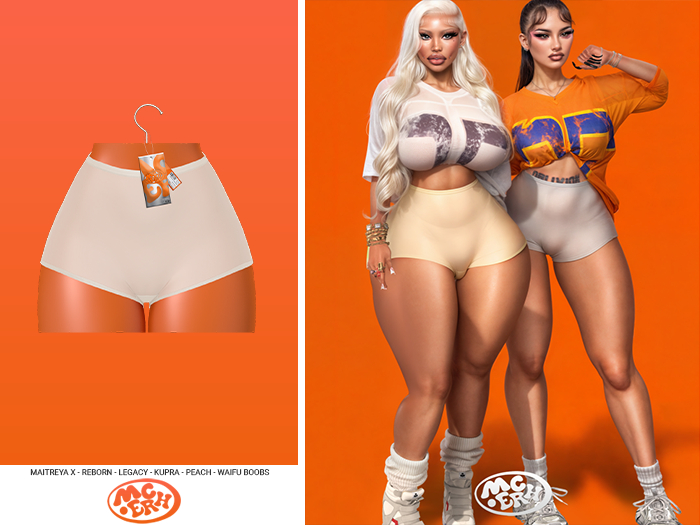 [MERCH] Lyla Sheer Shorts - Bare