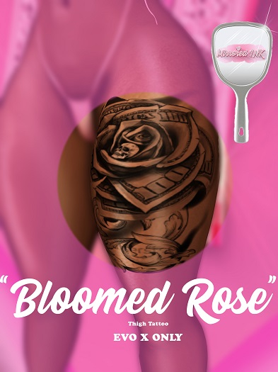 Bloomed Rose Tattoo