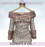 Haley Dress - Leopard