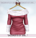 Haley Dress - Maroon