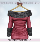 Haley Dress - Royal Maroon