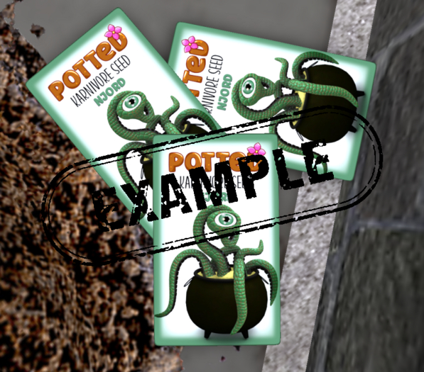 Potted: Karnivore Plant Seed: Njord