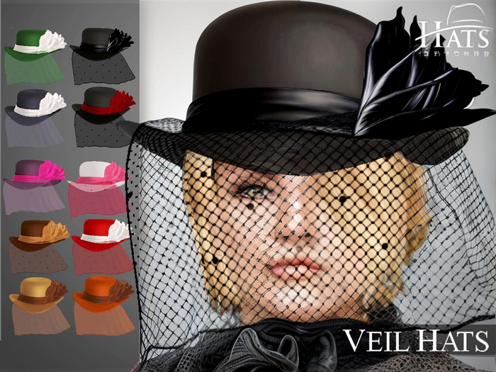 [HW] VEIL HATS FAT PACK