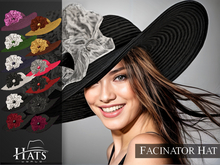 [HW] LARGE FASCINATOR HATS FAT PACK