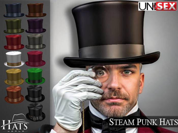 [HW] STREAM PUNK UNISEX HATS