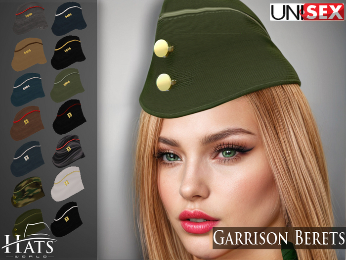 [HW] GARRISON BERETS LADIES FAT PACK