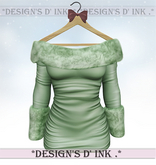 Haley Dress - Forest Green Silk