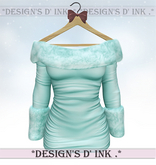 Haley Dress - Mint Silk Dress