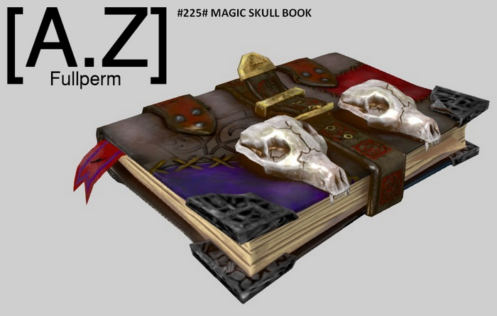 #225# Magic Skull Book #
