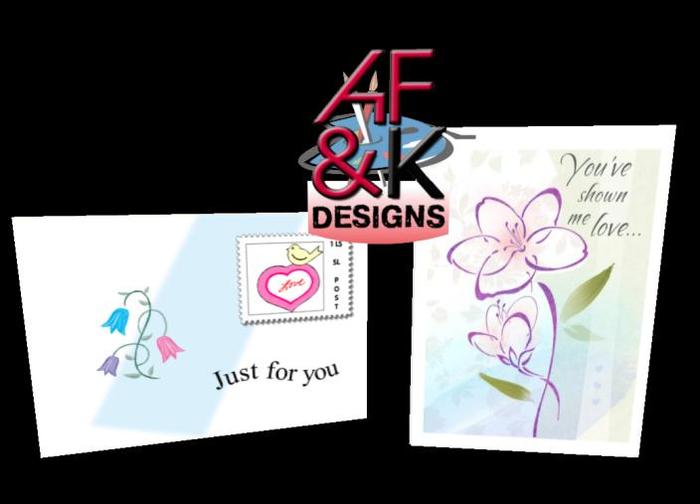 AF&K Designs - Love (7)  Greeting Card