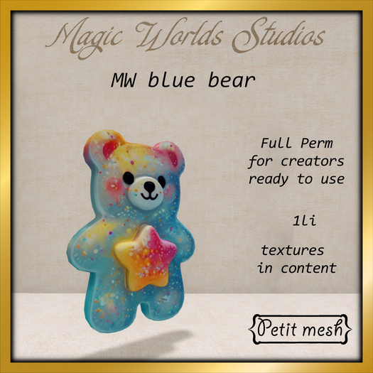 MW blue bear