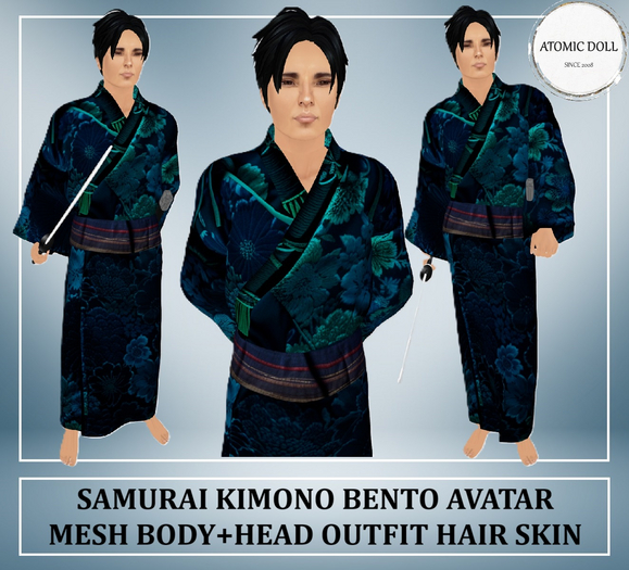 Male Avatar Samurai