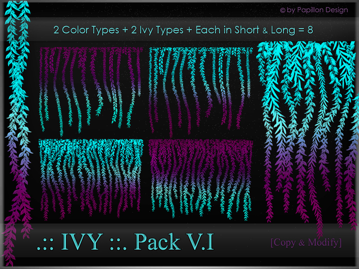 .:: PaPiLLoN Design ::. IVY Pack - VI