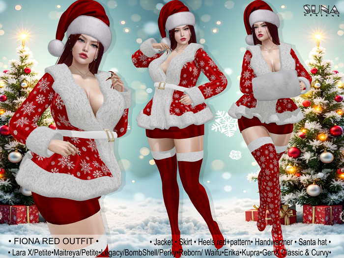 S-Fiona red outfit