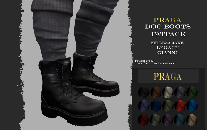 Praga Doc Boots - DEMO